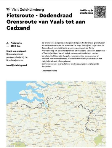 Dodendraadroute per fiets